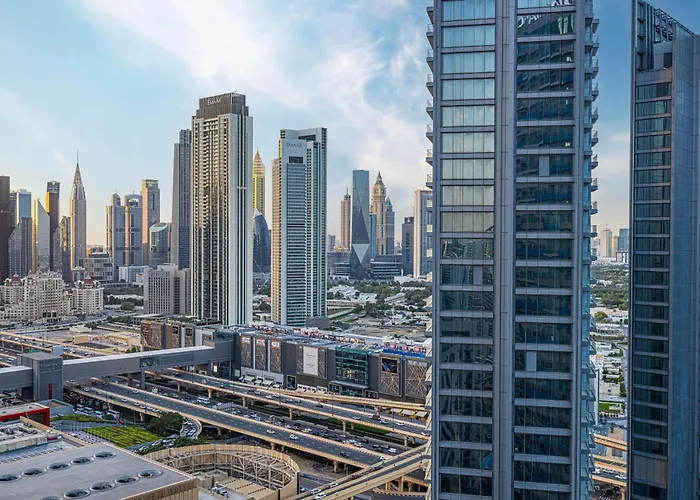 Nice 3 Bedrooms Apartment In Damac Maison Mall Street! Burj Khalifa View! 2 Minute Walk To Dubai Mall!